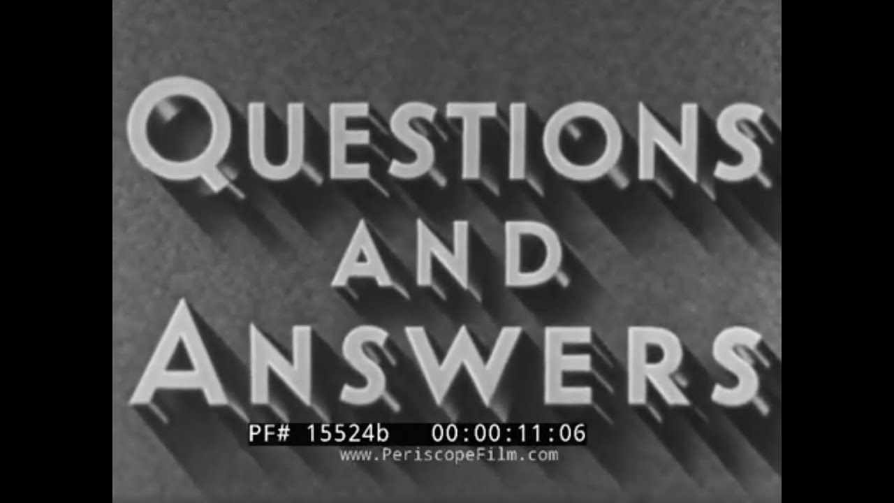 &ldquo; QUESTIONS AND ANSWERS WITH WENDELL WILLKIE &rdquo; 1940 REPUBLICAN NATIONAL COMMITTEE PROMO FILM  15524b