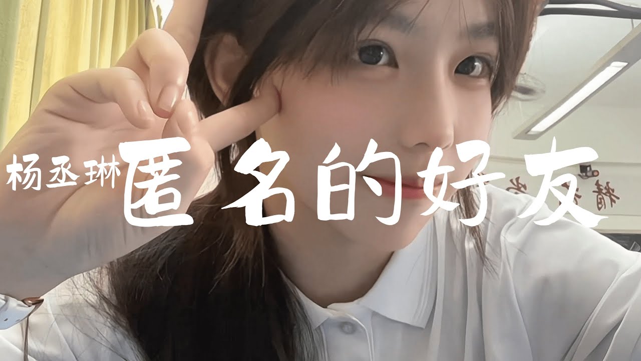 杨丞琳 - 匿名的好友 (抖音热播DJ版) Người Bạn Thân Nặc Danh (Remix) 『不能握的手 從此匿名的朋友，其實我的執著依然執著，與妳無關淚自行吸收』抖音火流行歌曲推荐