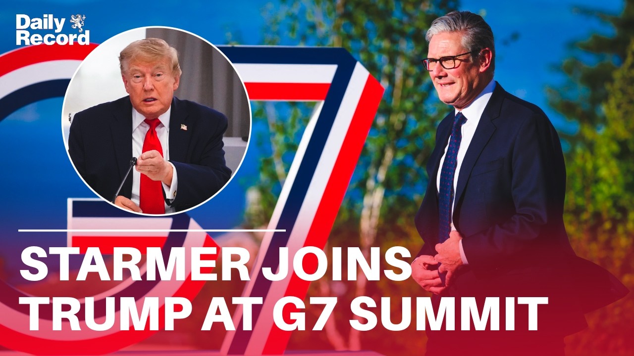 Keir Starmer joins Donald Trump at G7 summit with Russia and Iran conflicts on agenda