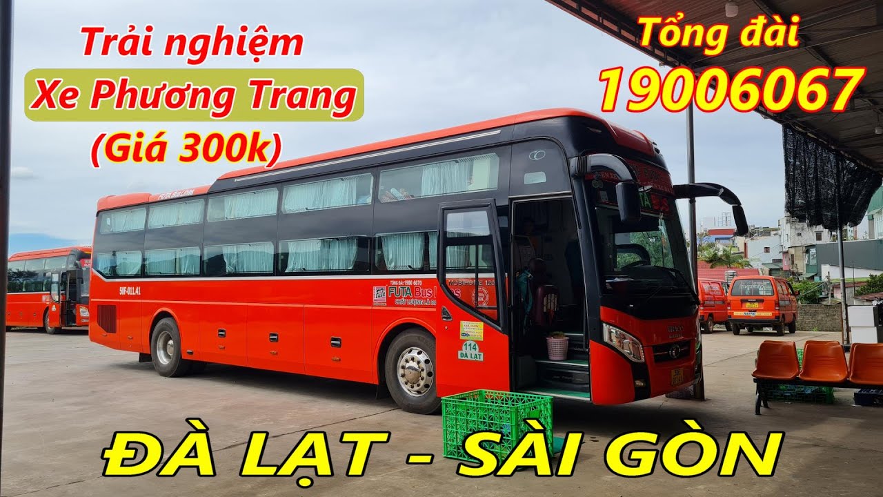 Trải Nghiệm XE GIƯỜNG NẰM Phương Trang từ Đà Lạt về Sài Gòn (Giá 300k)