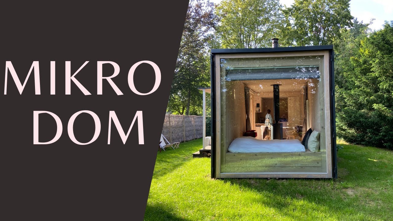 Mikro Dom od środka| Minimalizm na 18m | Tiny House tour EN subtitles