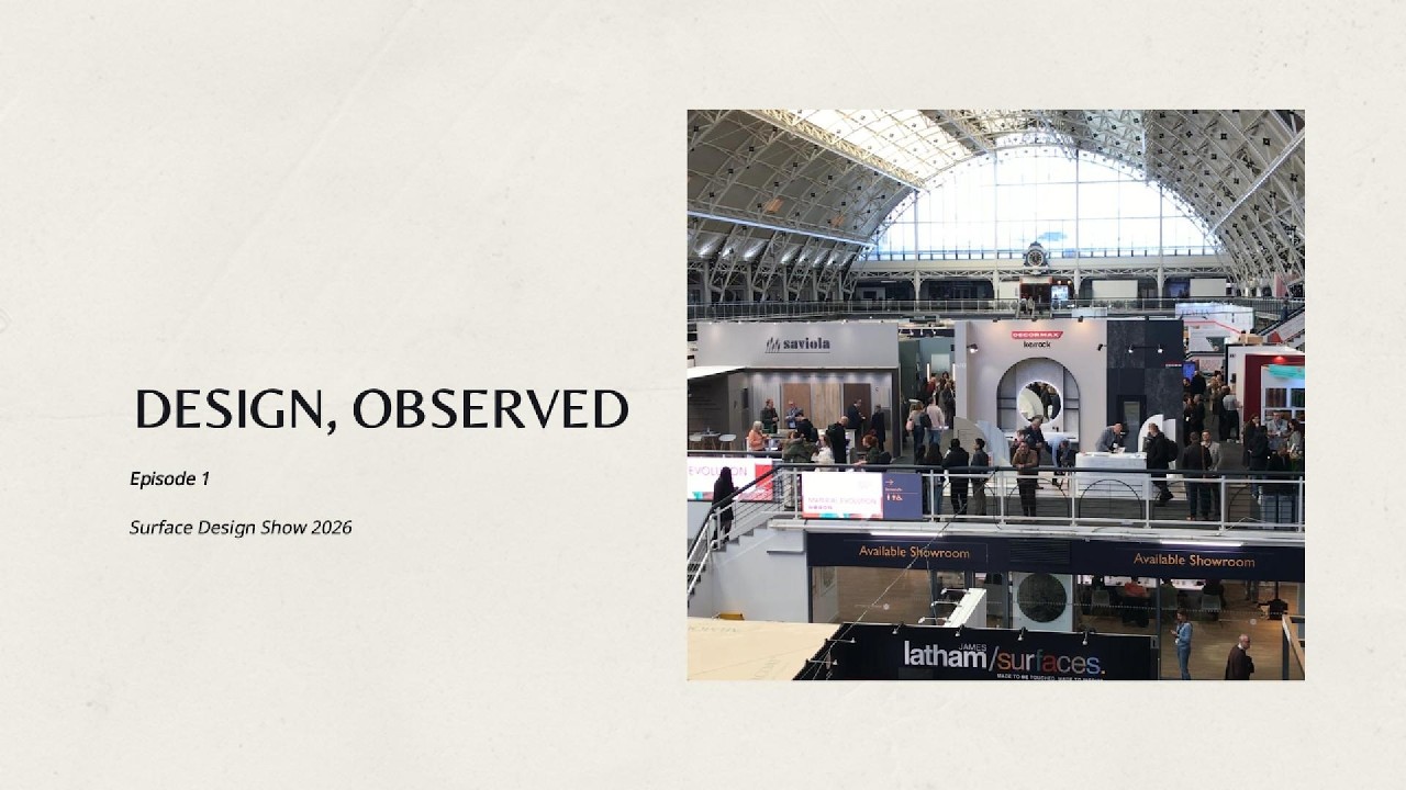 Design, Observed at Surface Design 2026