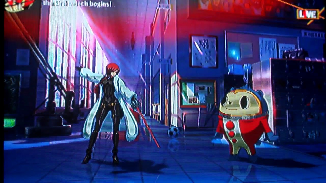 Persona 4 Arena Gameplay 2 (PS3) - Mitsuru Kirijo