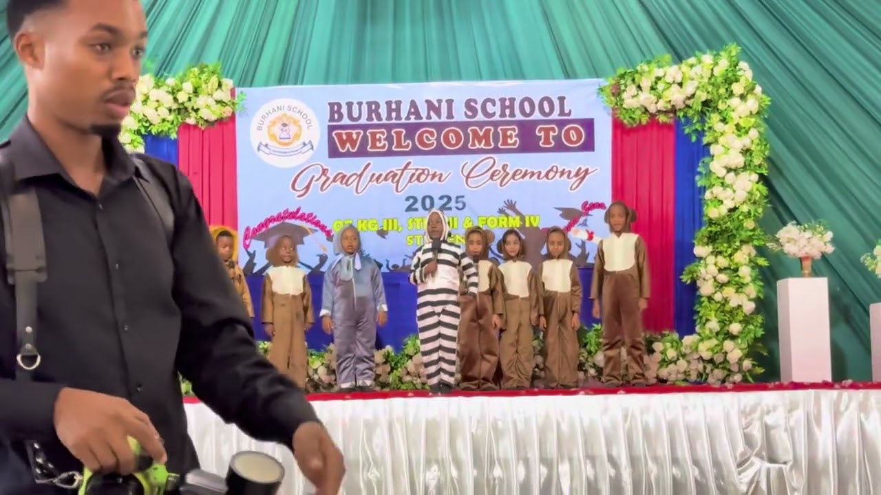 Burhani School Tanga Graduation Ceremony 2025 | My Stage Performance |Sherehe ya Mahafali ya Burhani