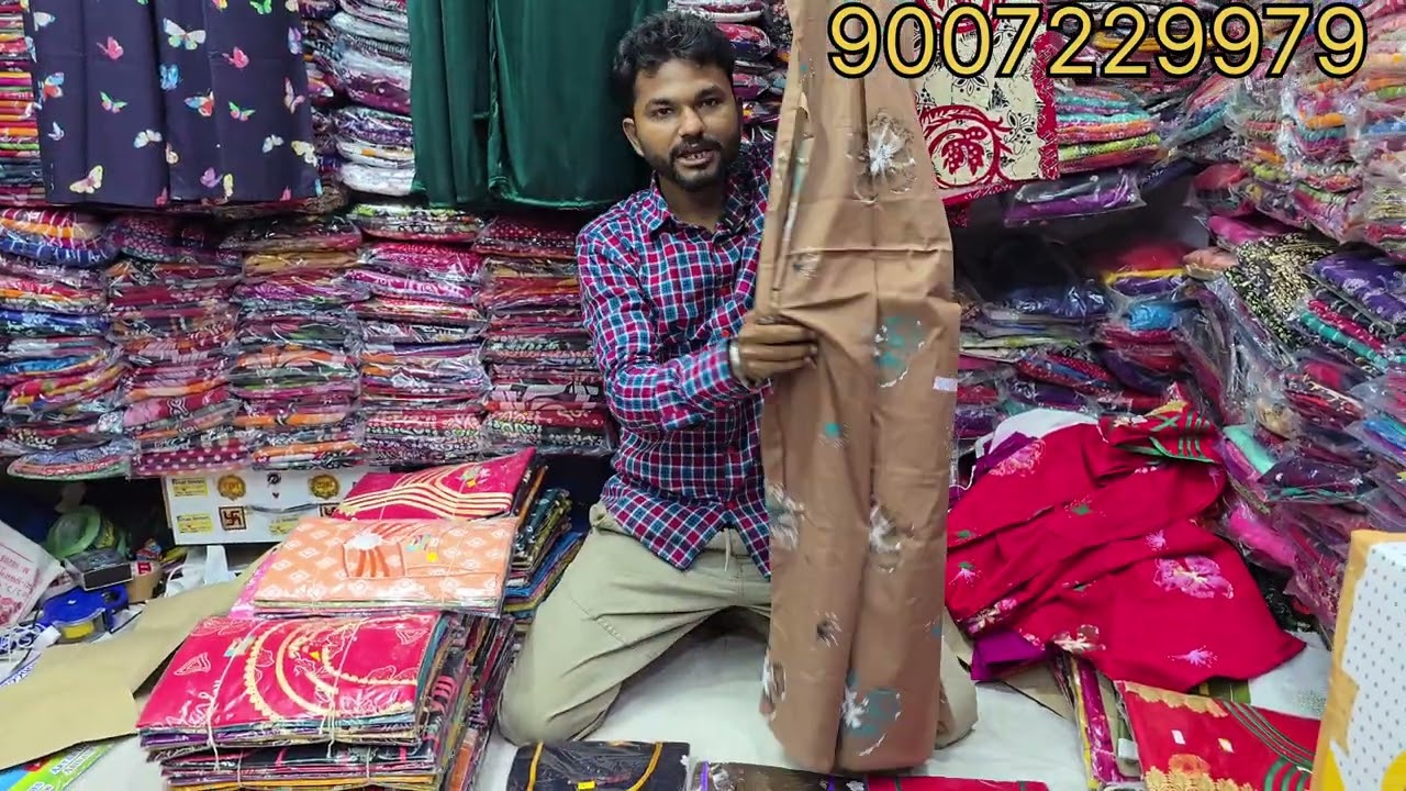Elan Gala nighty 100% cotton colourguarantee wholesale in retail price ₹250%starting Call.9007229979