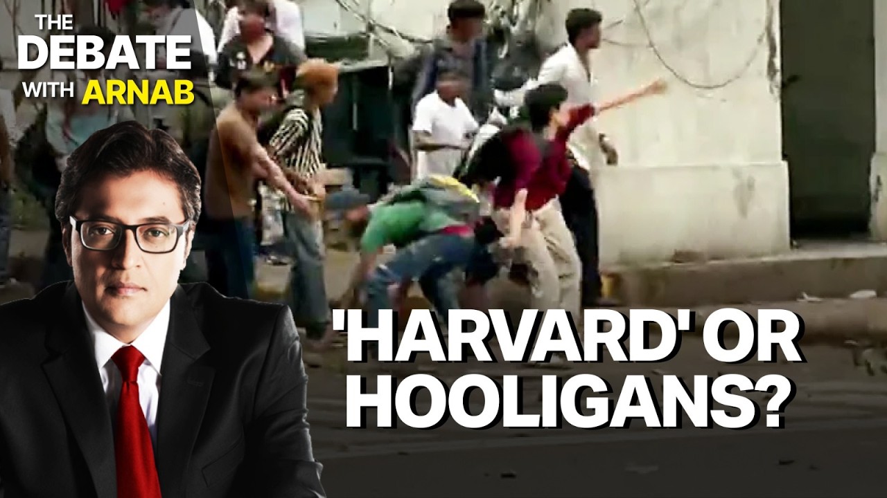 'Harvard Students' Or Hired Gundas? Tanvir Clashes With Sudhanshu Over NEET Violence & Woke Cover