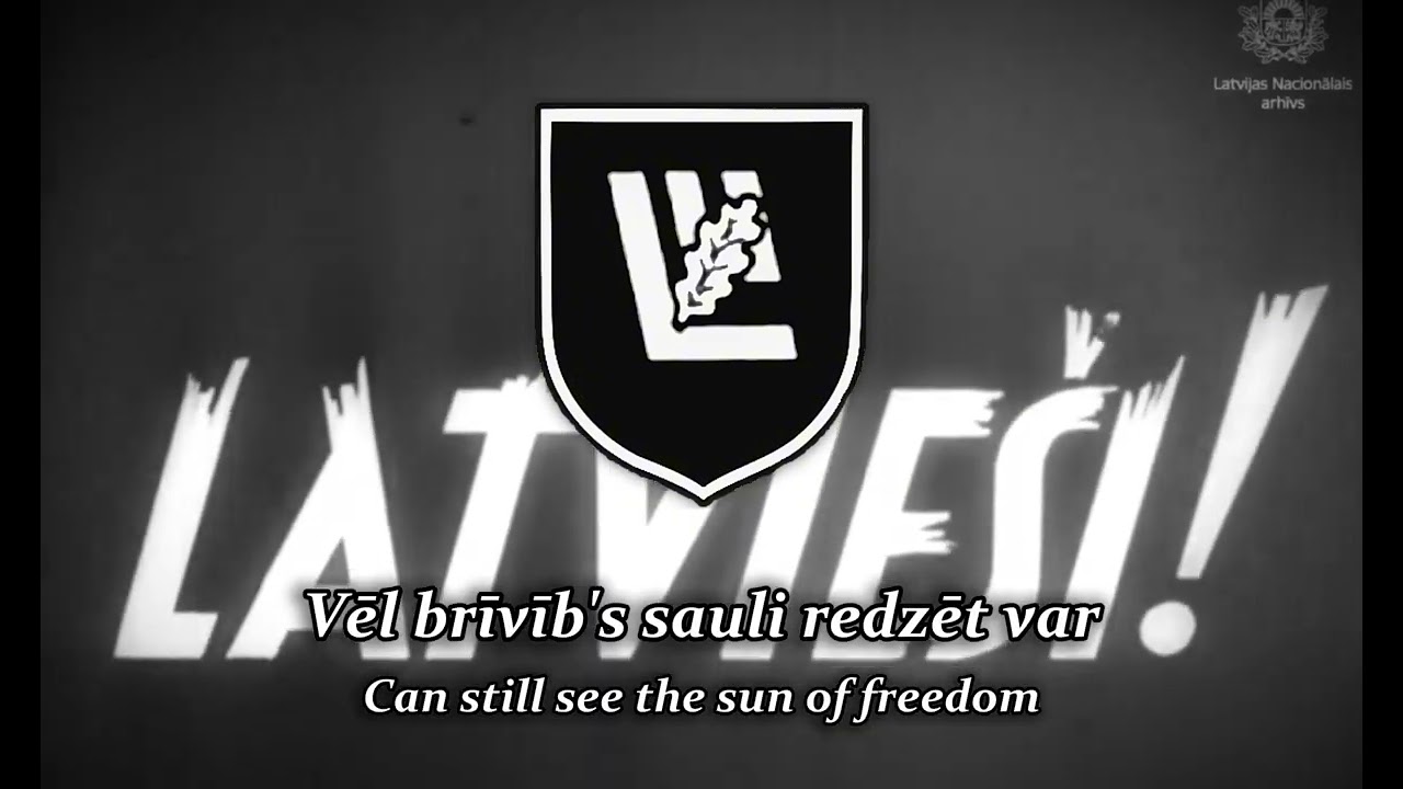 Kad Jāšķiras No Tēva Mājas - Latvian Legion Song