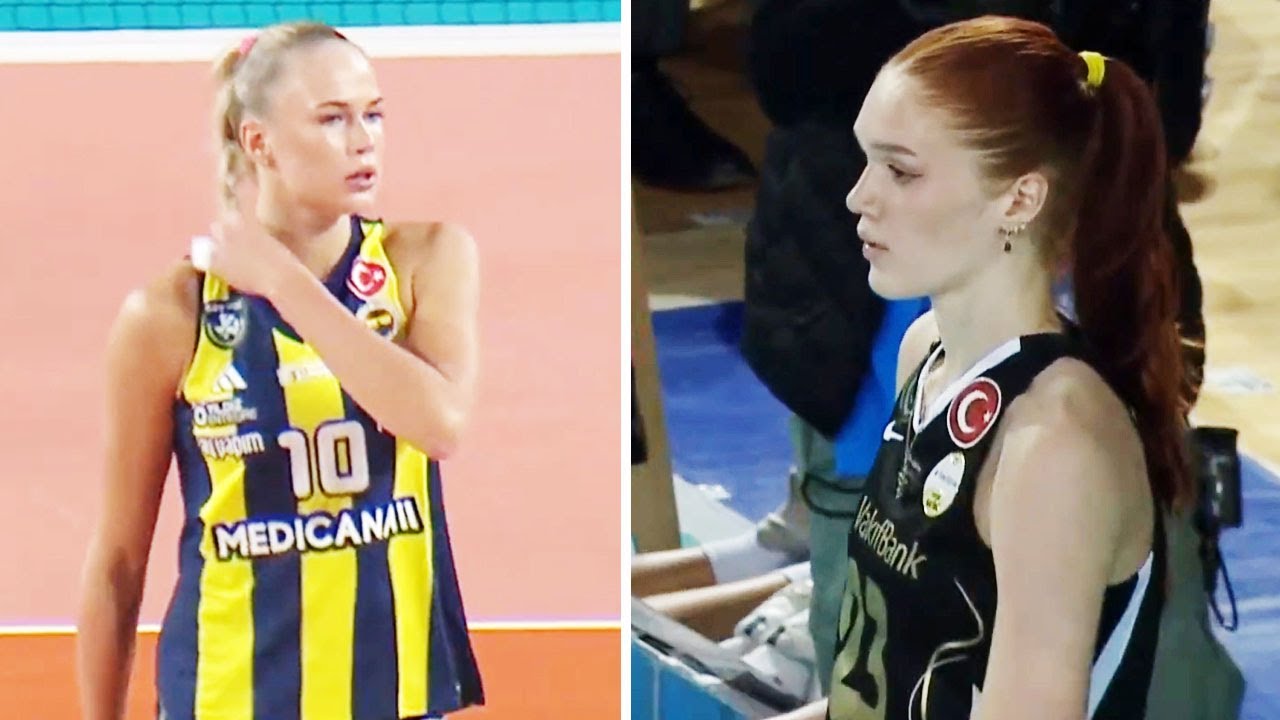 เฟโดรอฟเซว่า vs มาร์โคว่า 2025 Arina Fedorovtseva vs Marina Markova volleyball Super Cup