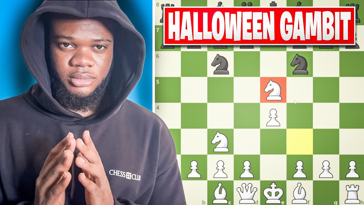 How I Went From 500 to 2000 in Chess with HALLOWEEN GAMBIT
