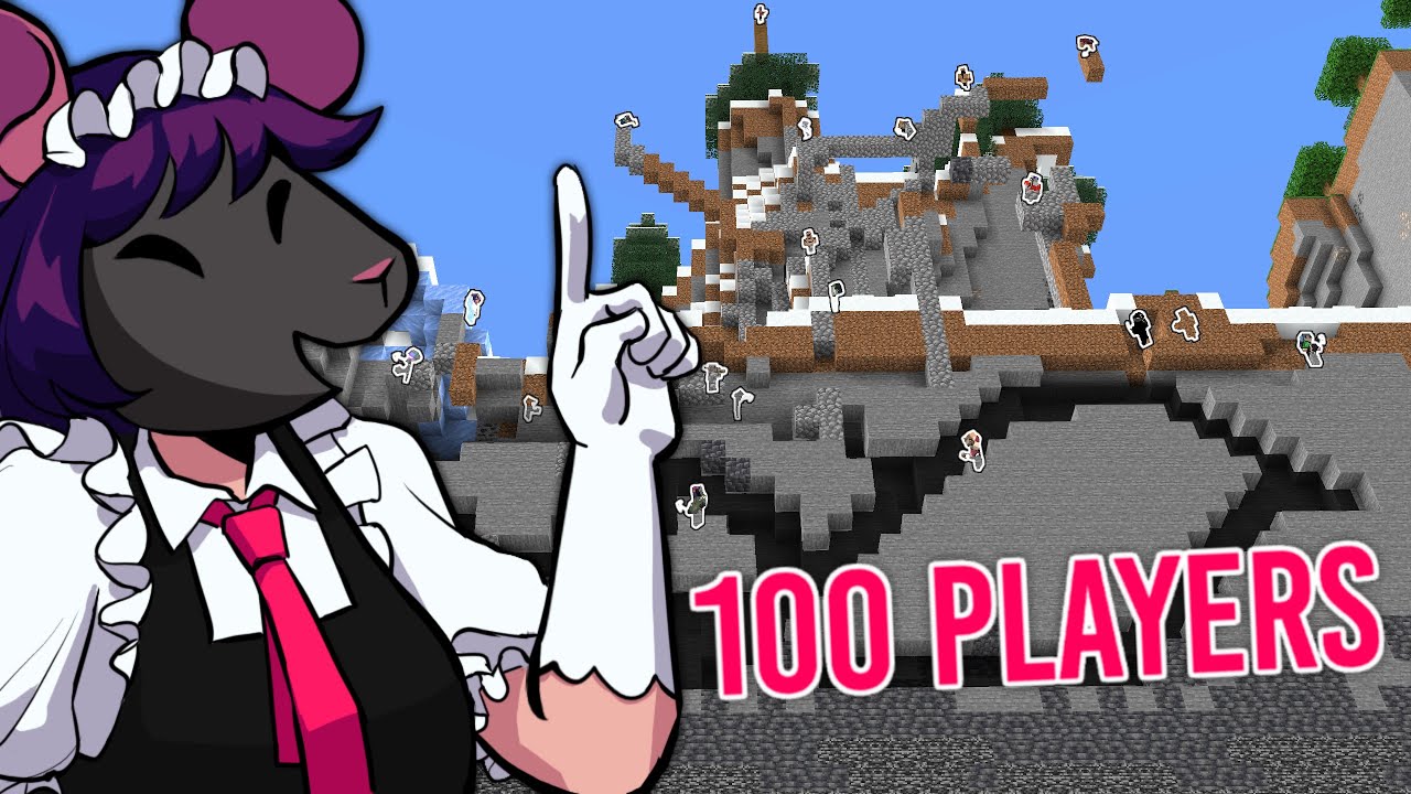Принуждение 100 игроков к вознесению в Minecraft