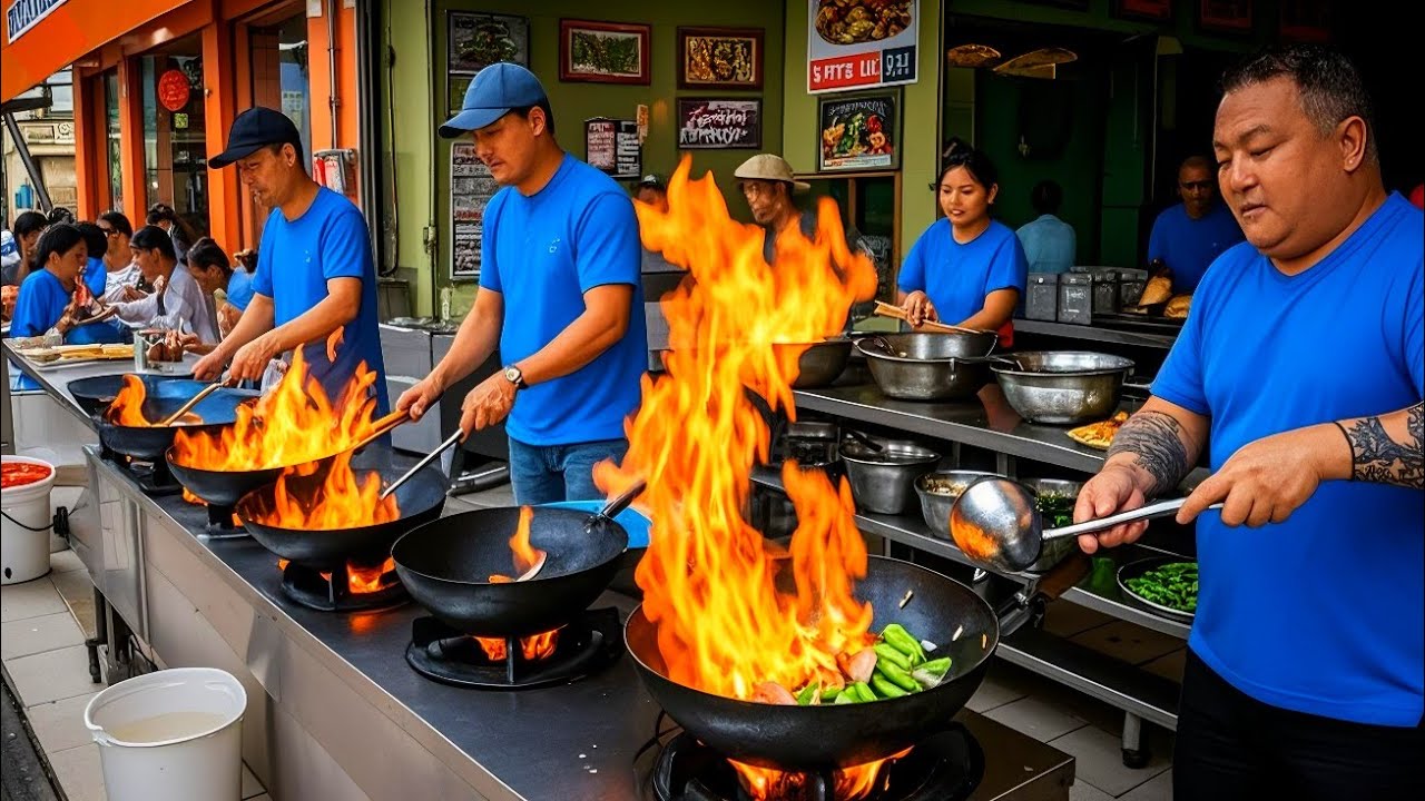 Master Chef's Incredible Wok Skills Vietnamese Street Food at Its BEST !
