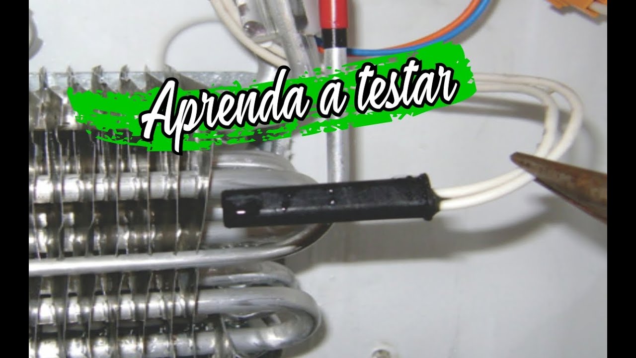 Conserto de geladeira - BRASTEMP - fusível térmico