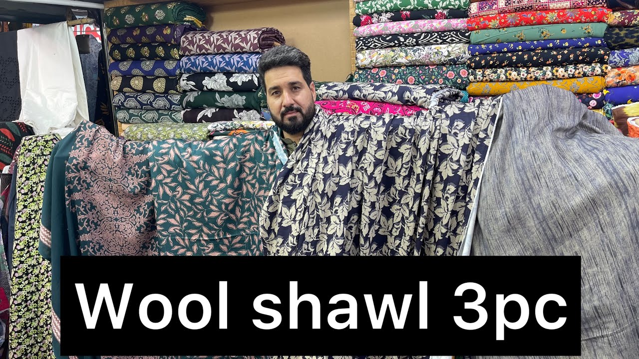 Imported Wool Shawl 3pc // kinda Marina// Viral designs 