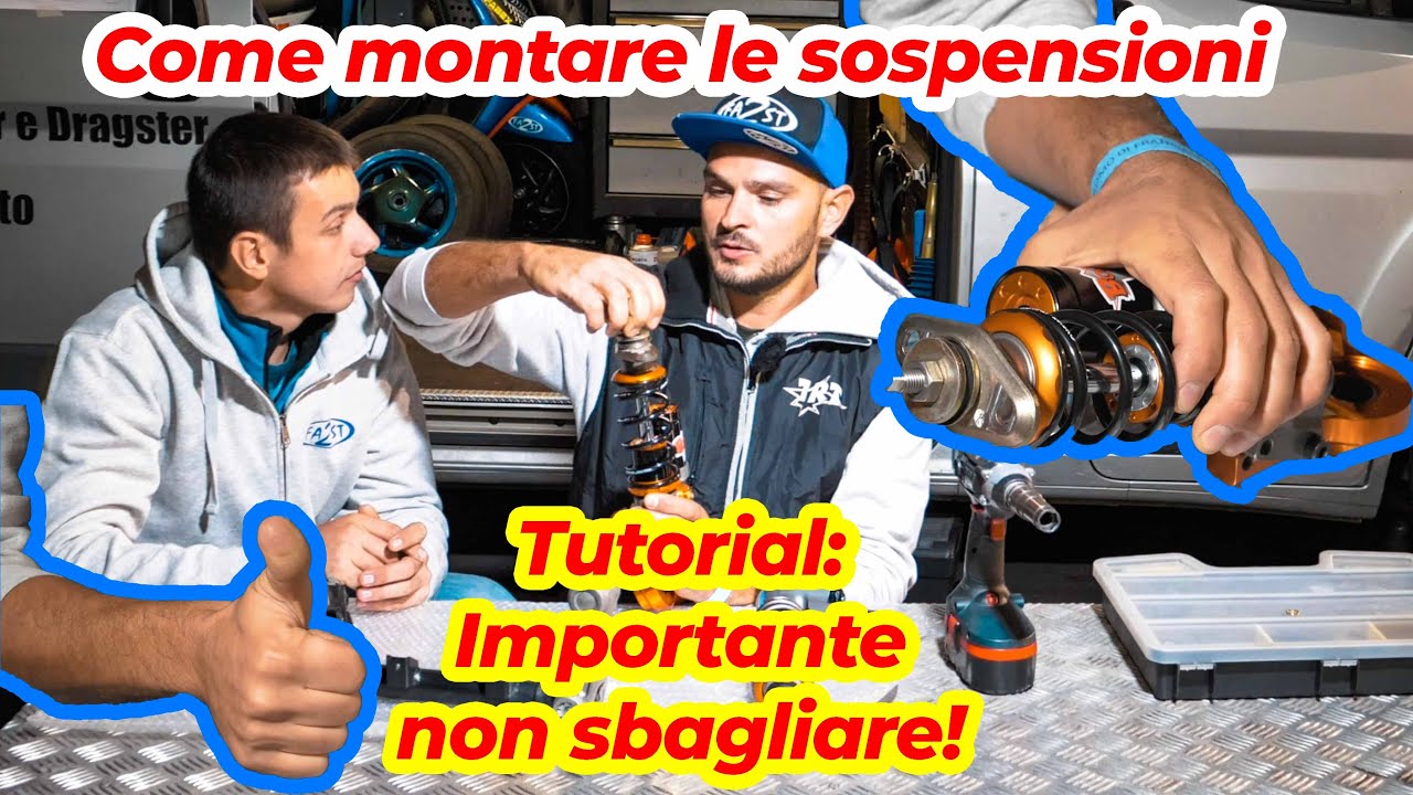 COME MONTARE CORRETTAMENTE LE SOSPENSIONI SU UNO SCOOTER DA GARA - PIAGGIO ZIP SP   BOBO TIPS