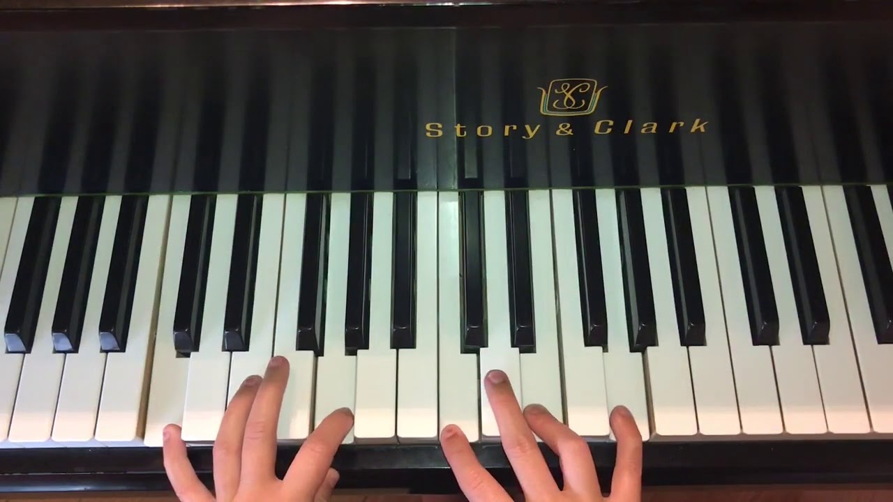 Two Of Us - Louis Tomlinson Piano Tutorial EASY!!!