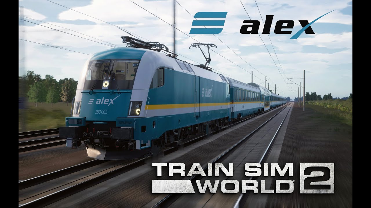 TRAIN SIM WORLD 2 | #17 Im ALEX unterwegs | BR 183 | Hauptstrecke München - Augsburg