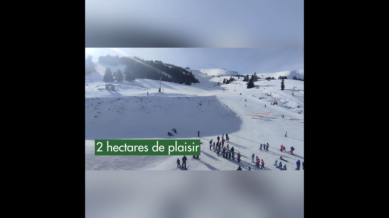 Espace d&eacute;butant de Chabanon-Selonnet : 2 hectares de plaisir ! #alpesdusud #ski #purealpes #chabanon