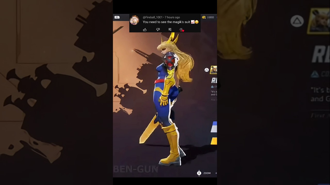 Magik Retro X-Men Skin 🤯 #marvelrivals #season2 #meme #baddie #fyf