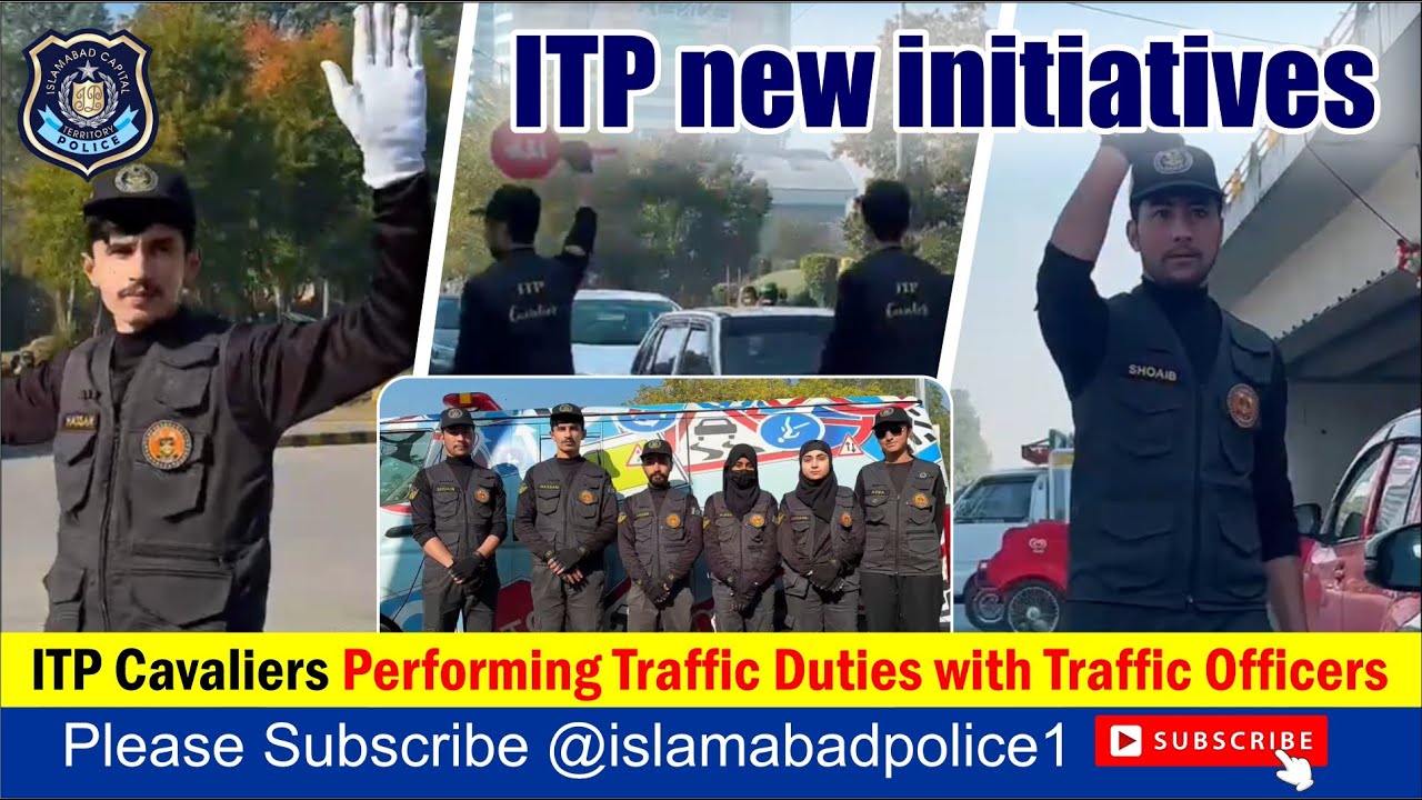 ITP Cavaliers Performing Traffic Duties with Traffic Officers | ITP new initiatives 