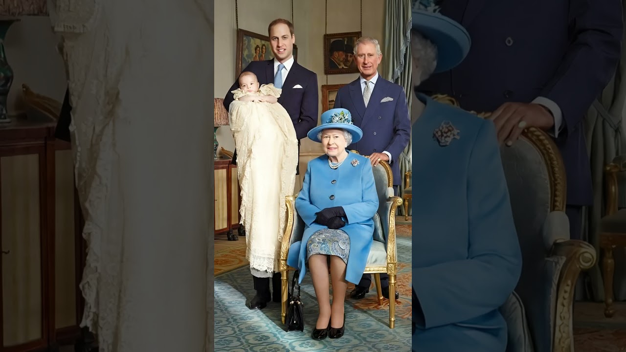 Royal Family Moment: 4 Generations Together! #royalfamily #shorts