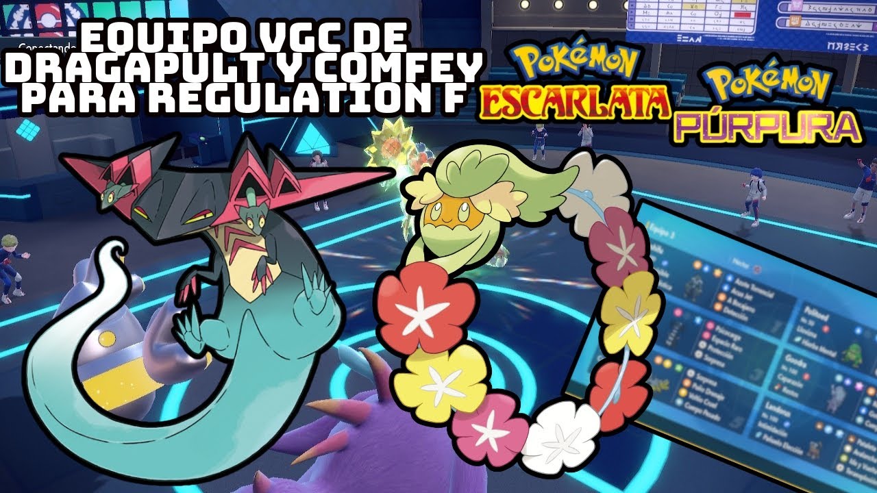 Dragapult y Comfey rompen con todo! equipoPokemon VGC semanal #pokemonvgc #pokemonescarlataypurpura