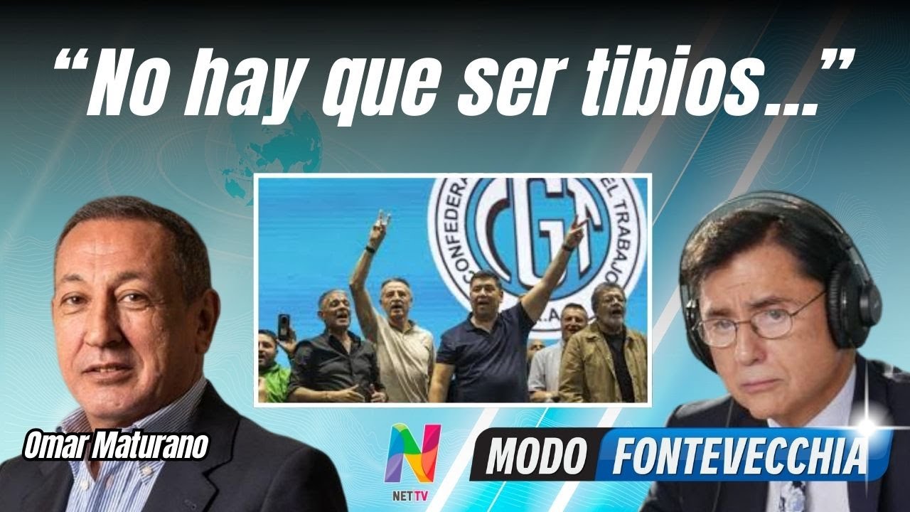 Maturano critic&oacute; a los sindicalistas dialoguistas y pidi&oacute; un paro nacional de 48 horas