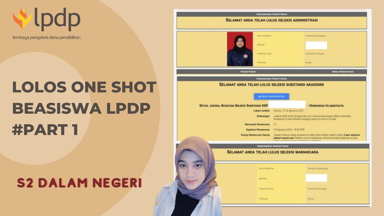 Pertamakali Daftar LPDP Langsung Lolos!! | TIPS MENULIS ESSAY BEASISWA S2 LPDP