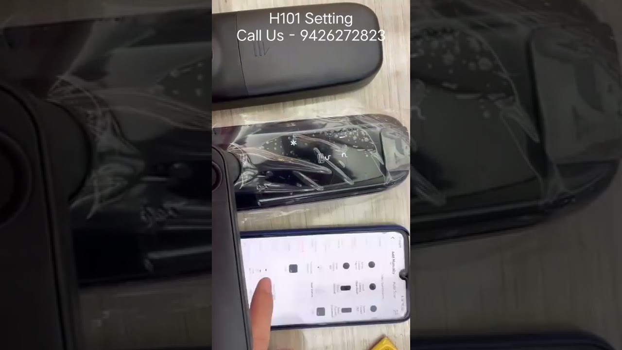 H101 Digital Door Lock Setting by Escozor
