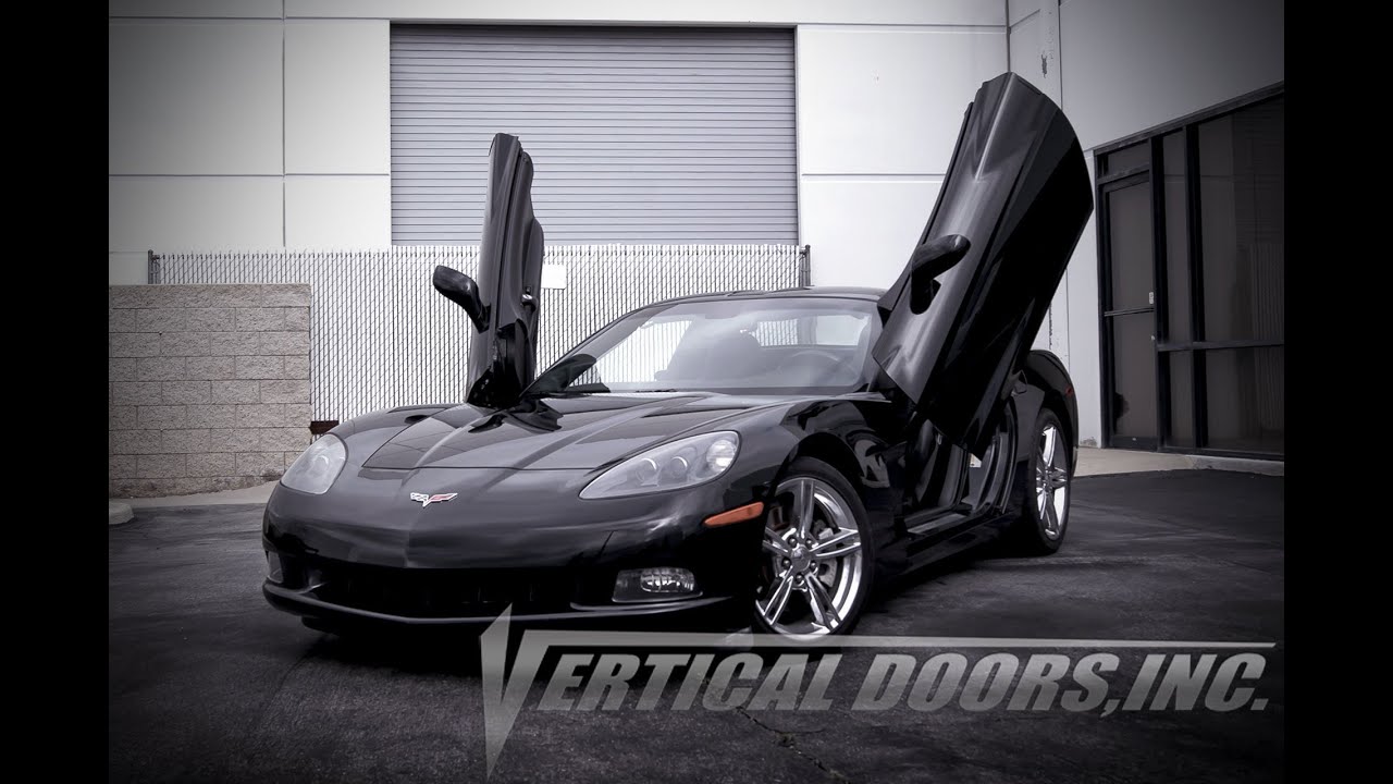 Двери от Lamborghini на Chevrolet Corvette C6? (Вы же всегда мечтали о Lamborghini!)