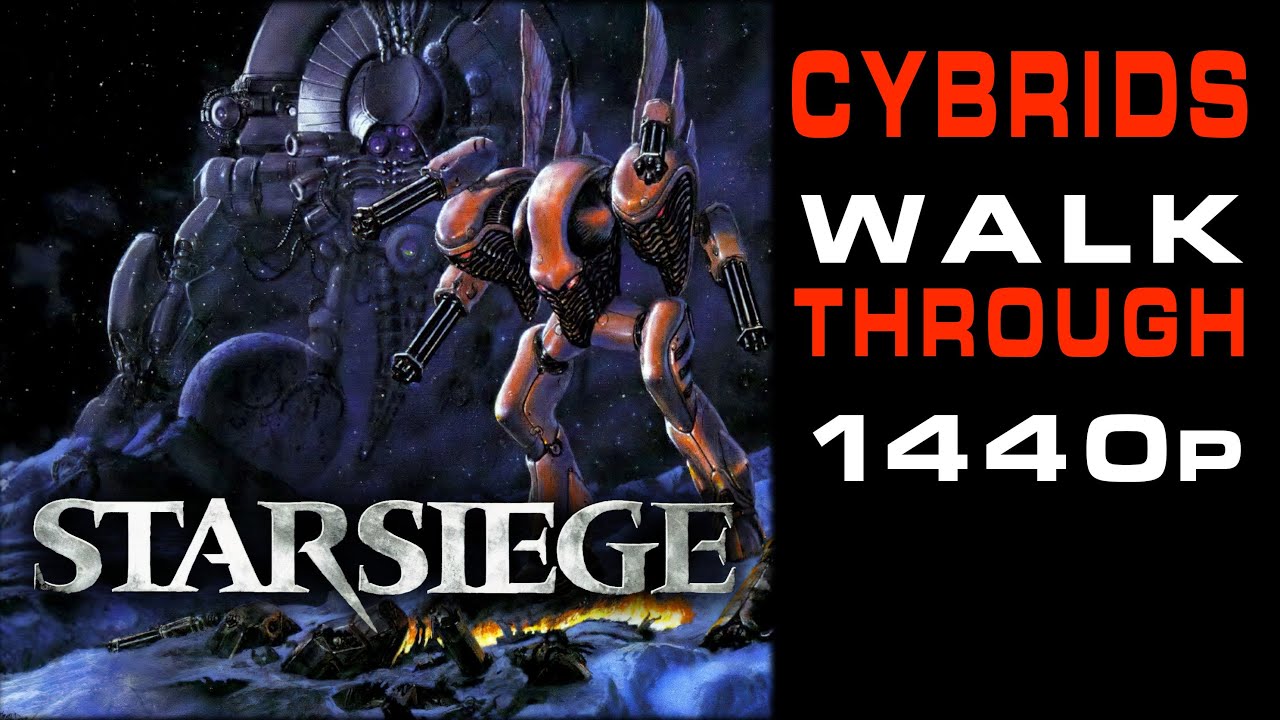 Starsiege - Cybrid Campaign Walkthrough - No Commentary