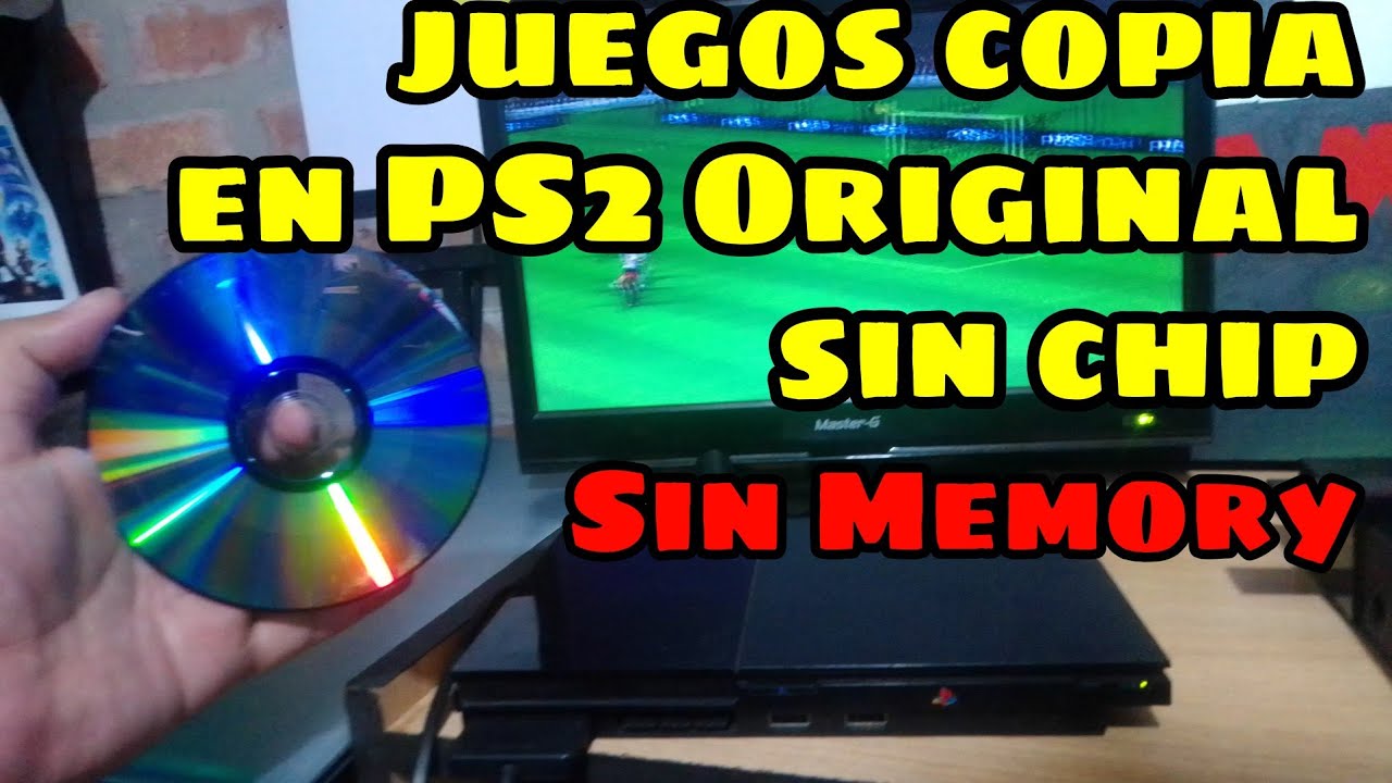 como JUGAR jueg0s C0P14 en #PS2 ORIGINAL sin ch1p
