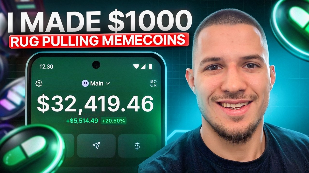 Я заработал 1000 долларов, создавая мемекоины на Pump.fun.