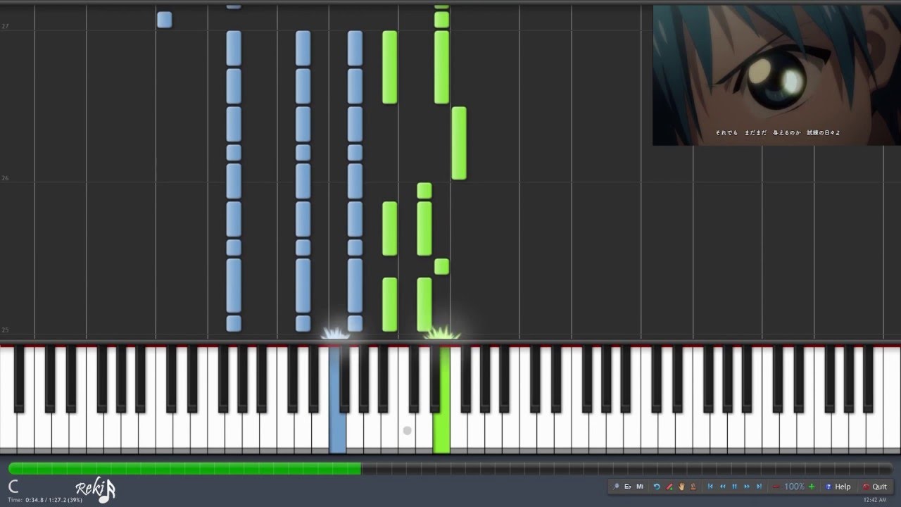【TV】Magi: The Kingdom of Magic Opening 1 - ANNIVERSARY (Piano)