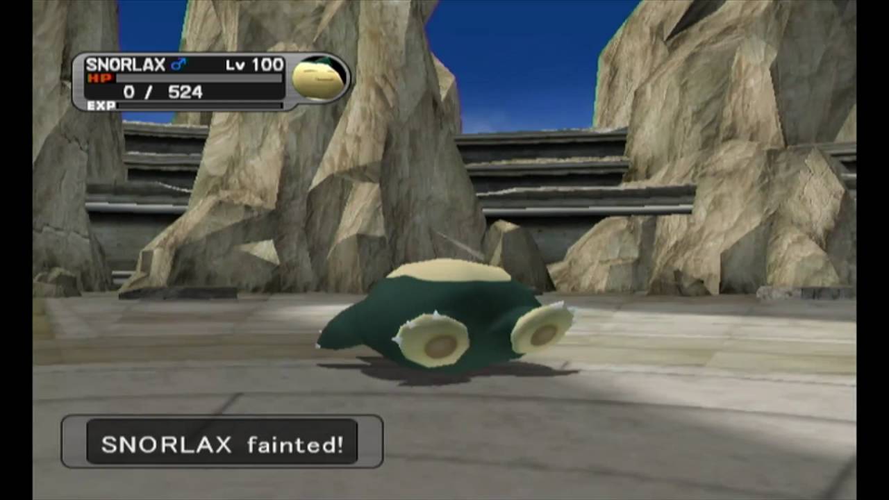 Pokemon XD Gale of Darkness - Orre Colosseum (Gorigan Set)