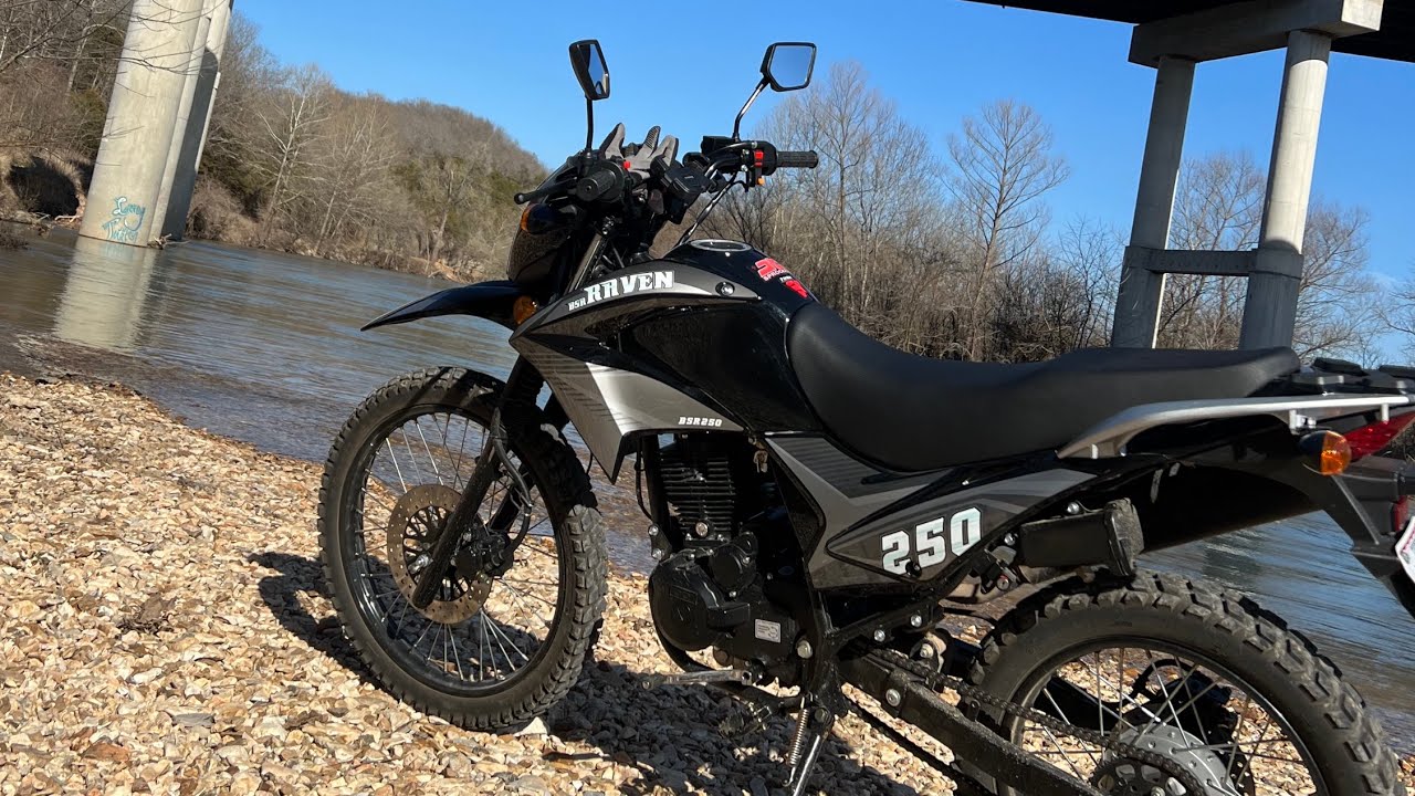 BSR Raven 250cc! Quick Evening Ride!