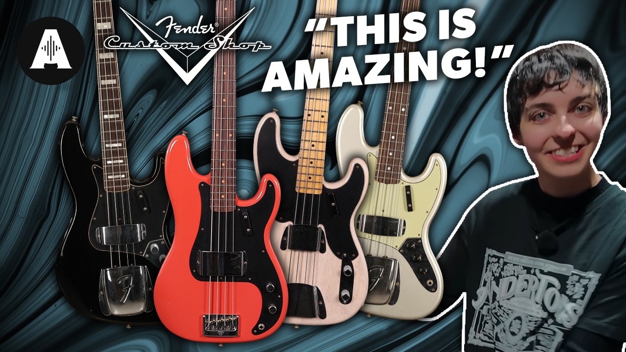 Fender Custom Shop Basses - Do They Sound As Good As They Look?