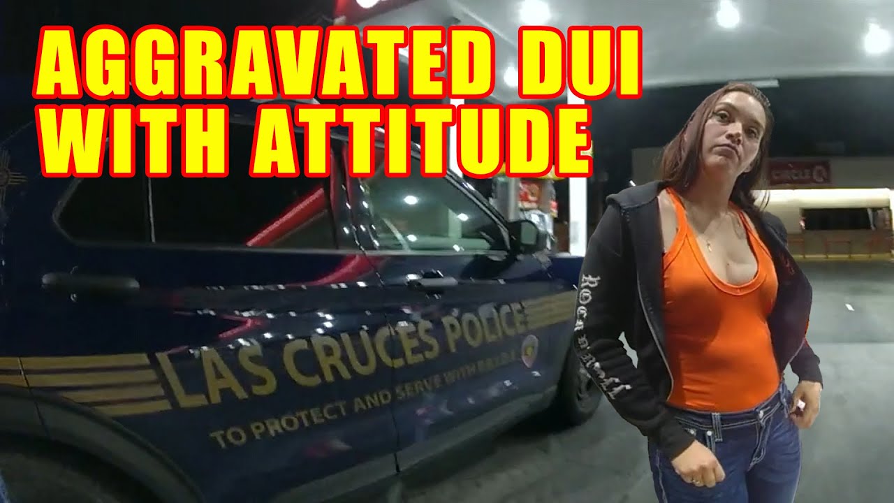 Bodycam DUI Arrest - Police Wake Up Drunk Woman and She Cops an Attitude