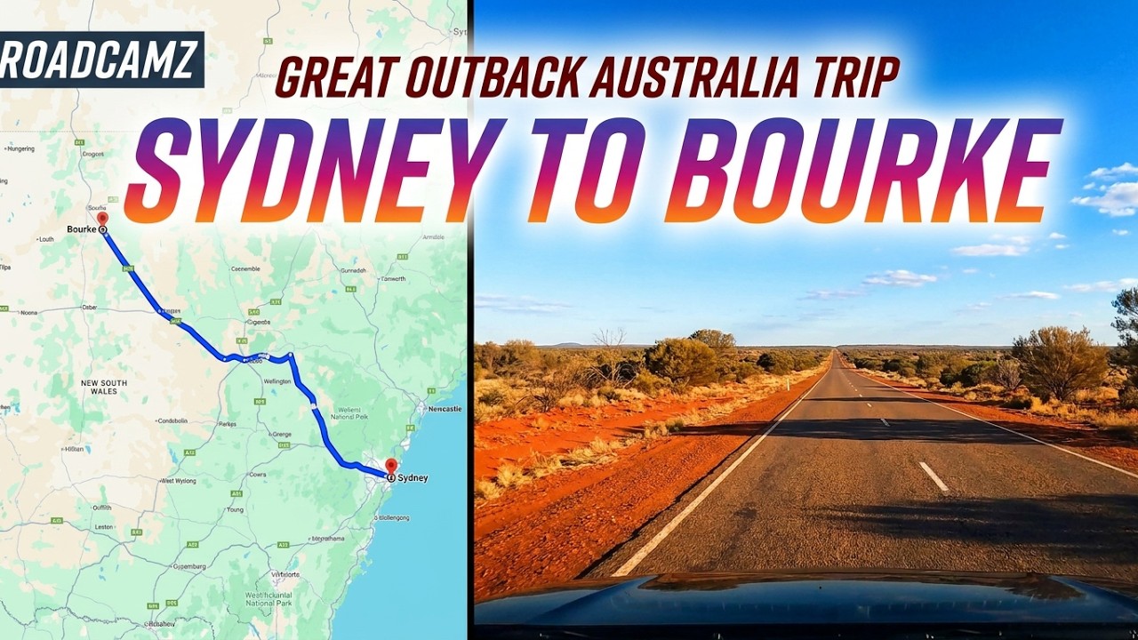 Sydney to Bourke | Great Outback Australia Trip - A Complete Real Time Road Trip