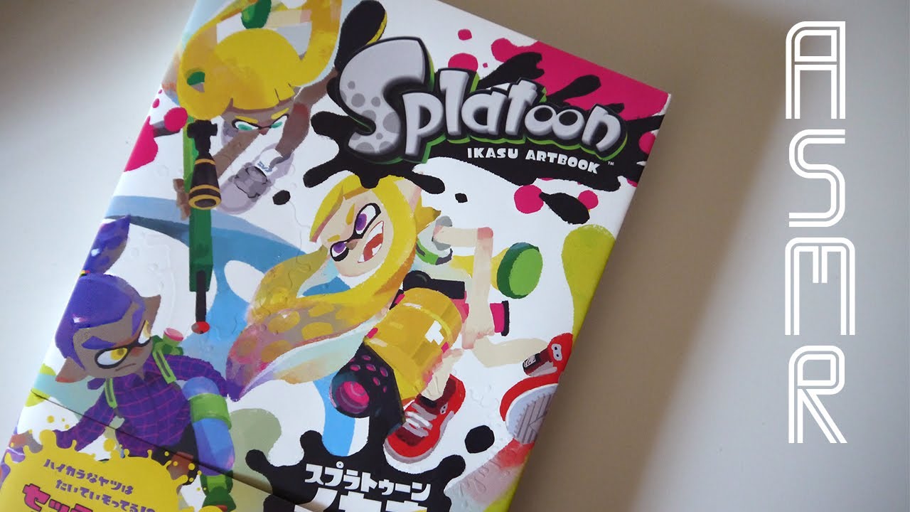 ASMR Splatoon Artbook - (Whispering, Page Turning)