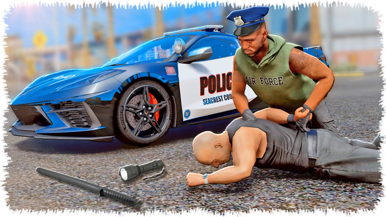Полицейский Джонни қылмыскер Доминикті ұстады (GTA V)