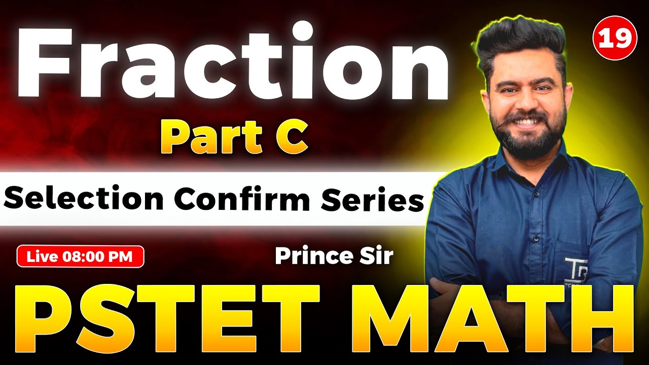 📘 PSTET Math Fraction Part A 