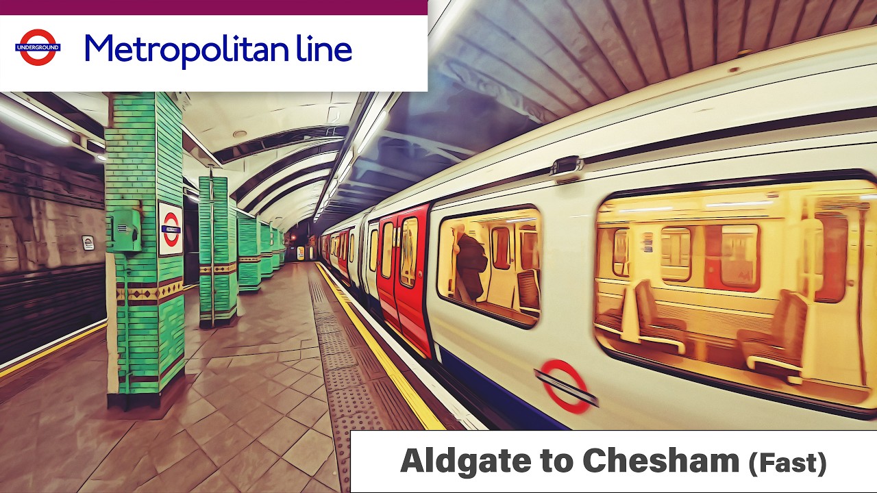 Aldgate to Chesham (Fast) – 1h09m on Metropolitan Line