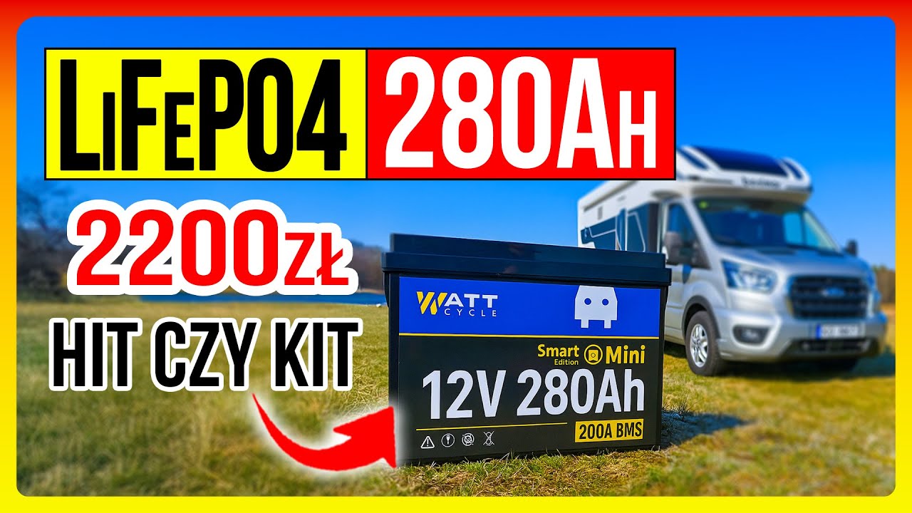 LiFePO4 280Ah Mini Watt Cycle za 2200 zł – HIT CZY KIT?