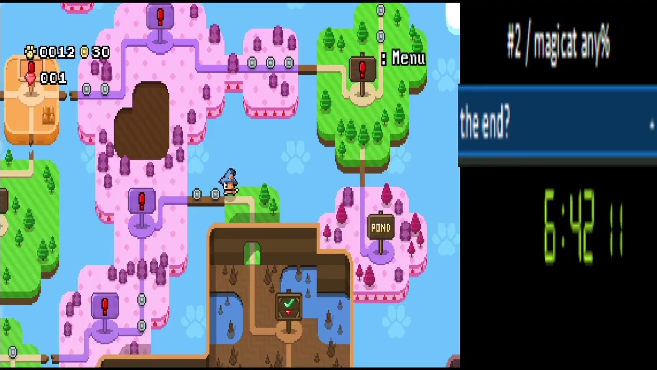 magicat any% blind in 6:26:33
