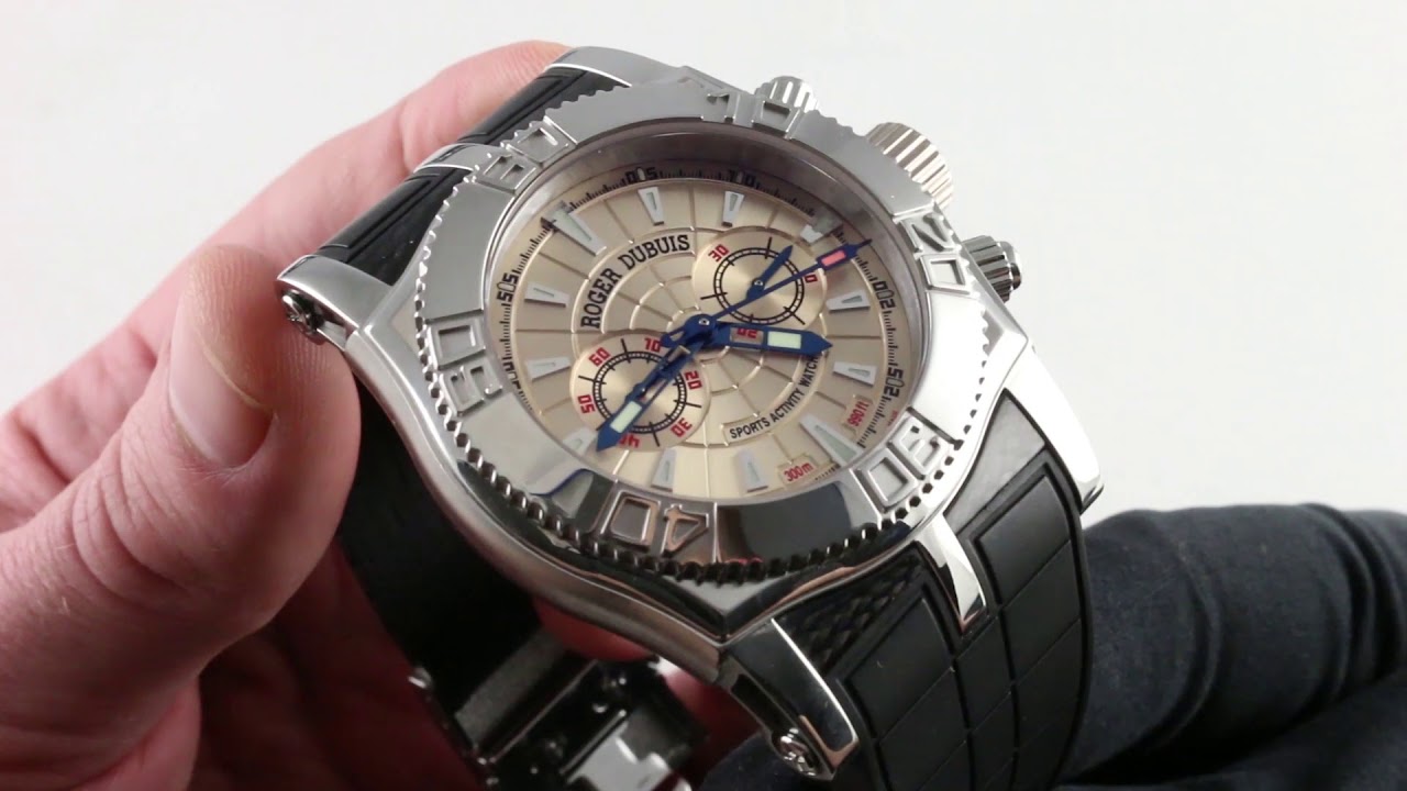 Pre-Owned Roger Dubuis Easy Diver Chronograph SE46.56.9/0 Luxury Watch Review