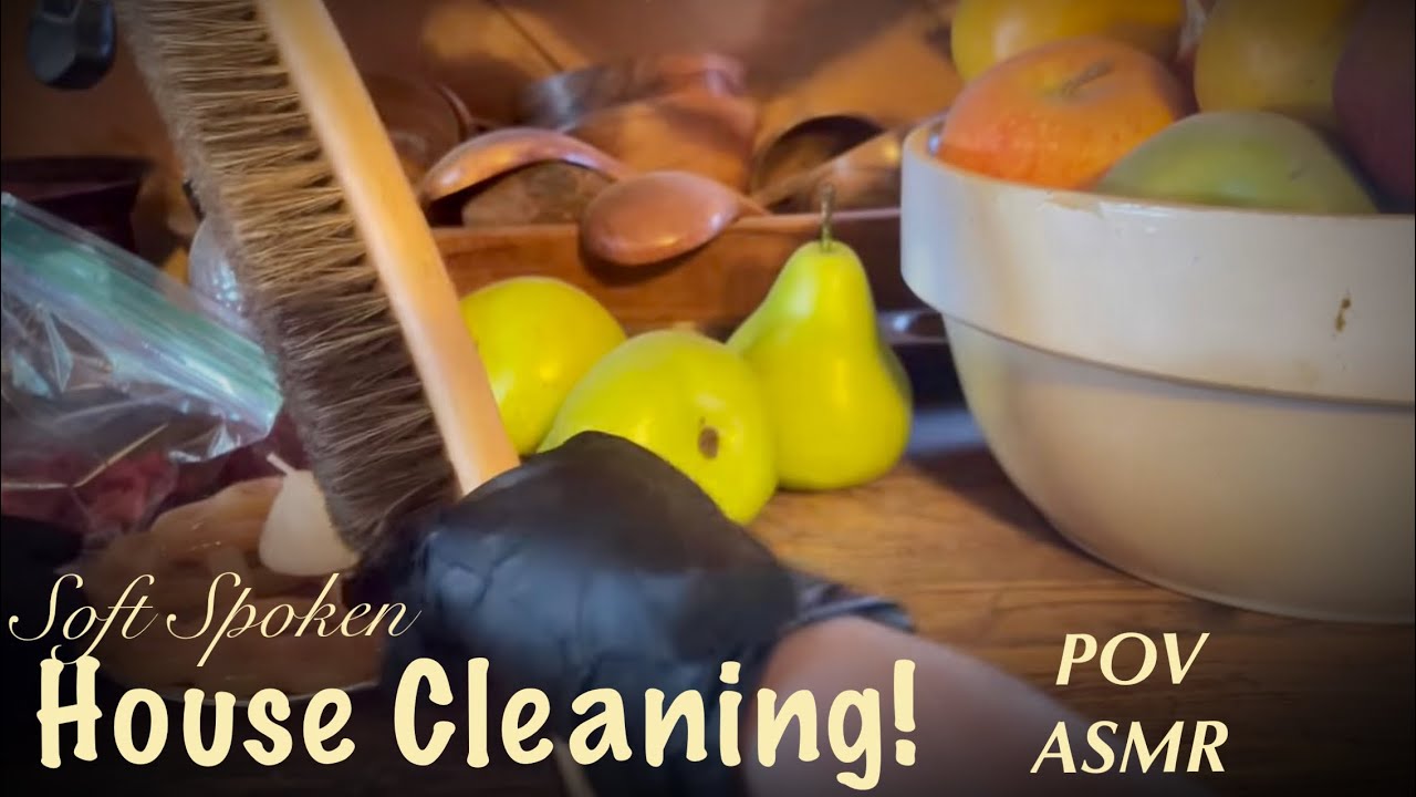 Real-Life POV House Cleaning ASMR! (Soft Spoken Version) Raw & Imperfect!