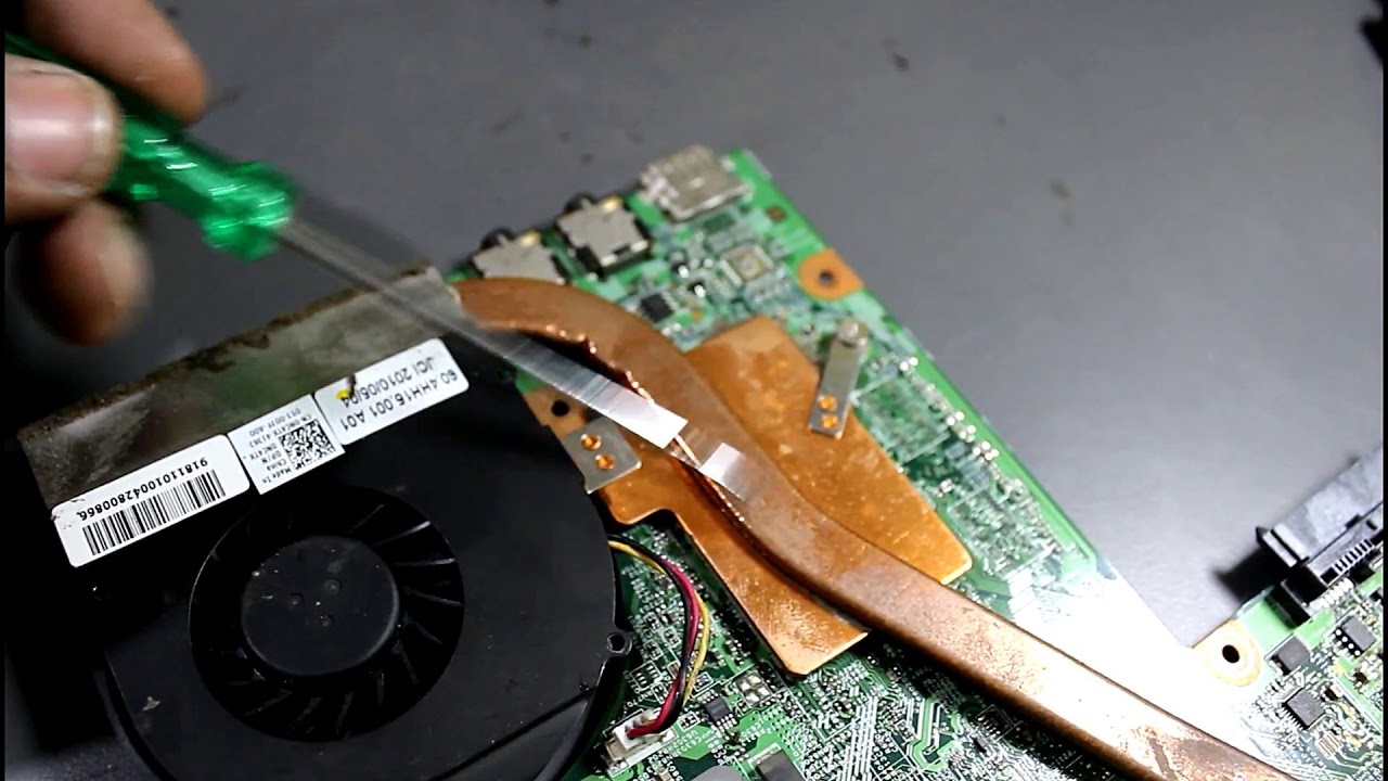 Dell N5010 CPU Fan Voltage Testing