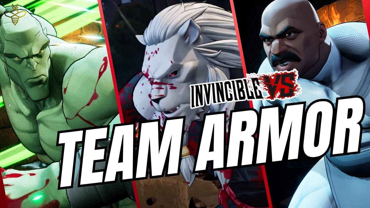 3 ARMOR Characters?! Battle Beast, Monster Girl & Lucan Long Set [Invincible VS]