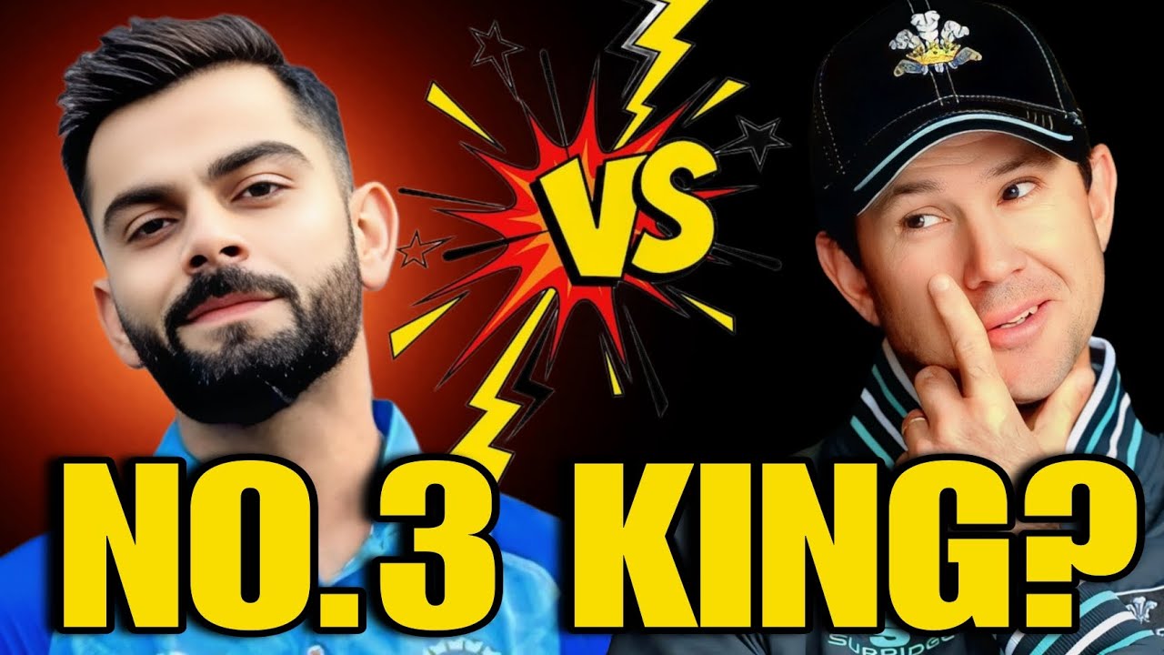 ODI No.3 Kings: Kohli vs Ponting | All-Time Top 5 Batters 