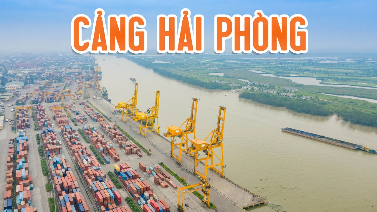 Vô số CONTAINER tại khu cảng KHỦNG của thành phố HảI PHÒNG